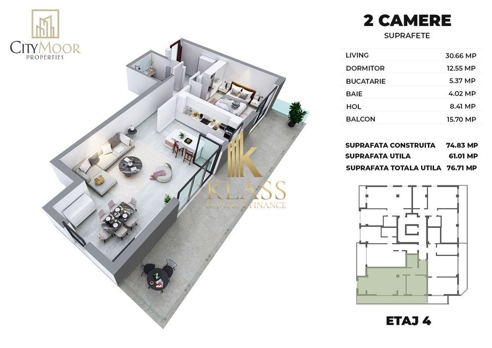 Apartament 2 camere | Nemobilat | Birou | Decebal | Metrou Muncii |