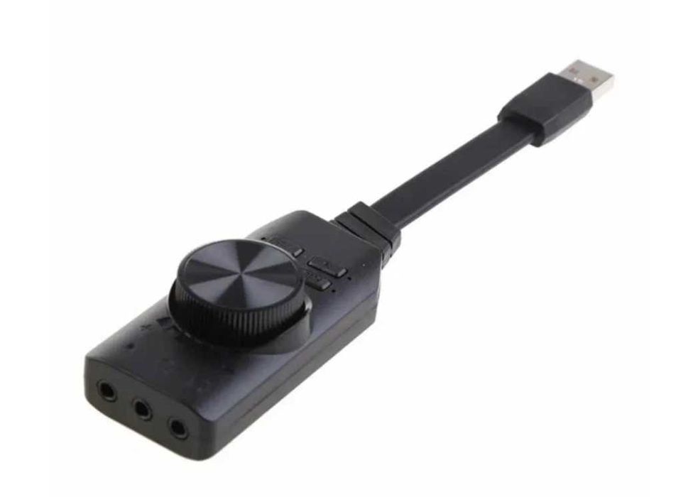 Внешнияя звуковая карта 7в1 USB доставка