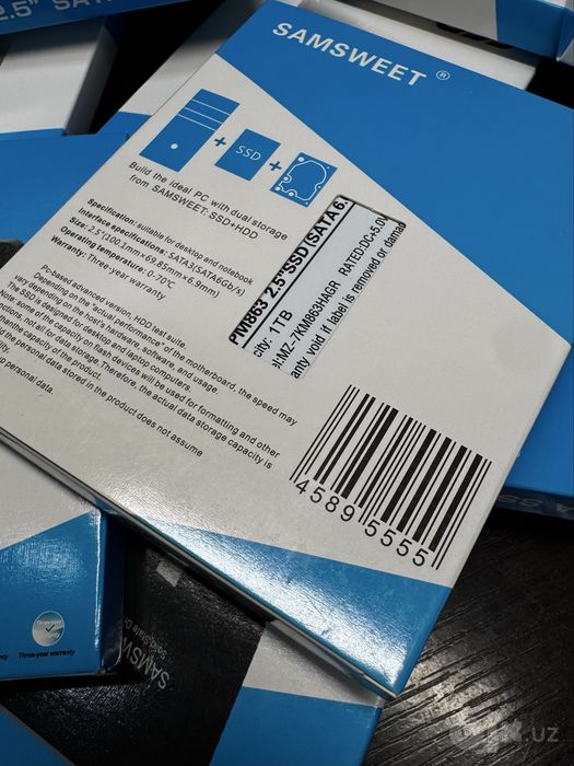 SSD SATA SAMSWEET— 128GB / 256GB / 512GB / 1TB