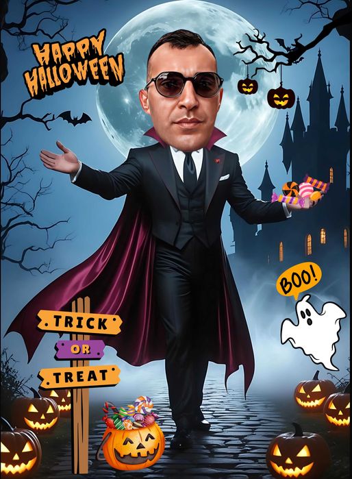 Дигитални Карикатури за Хелоуин