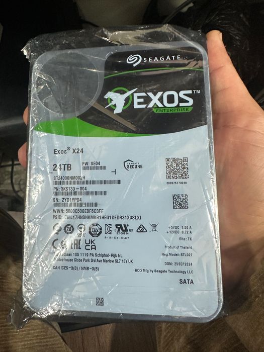 Жёсткий диск Seagate Exos X24 24TB