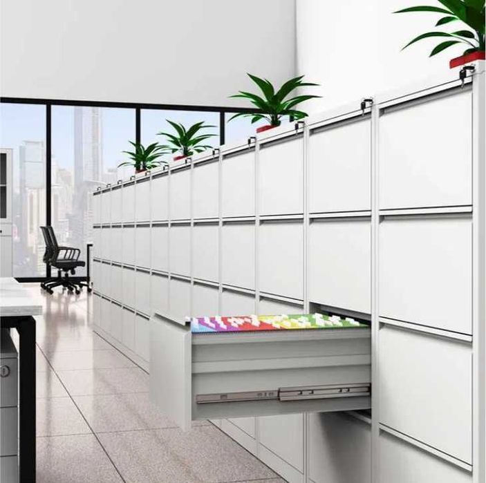 Архивная тумбочка для хранения документов/ железные ящики для офиса