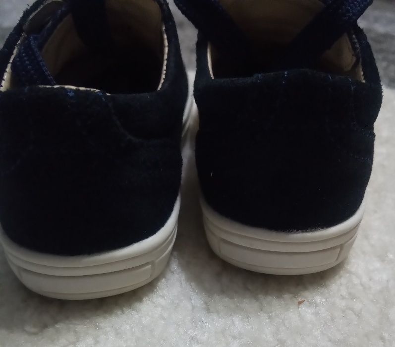 Велурени обувки на италианската марка "ASSO", номер 21, стелка 13,5 см