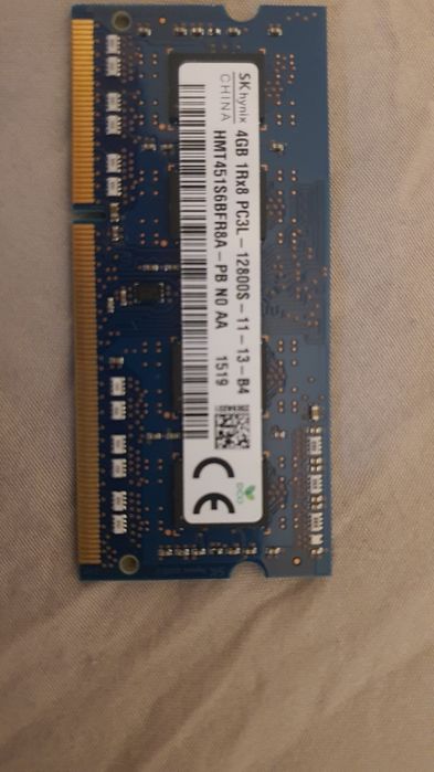 Memorie RAM laptop 4GB DDR3