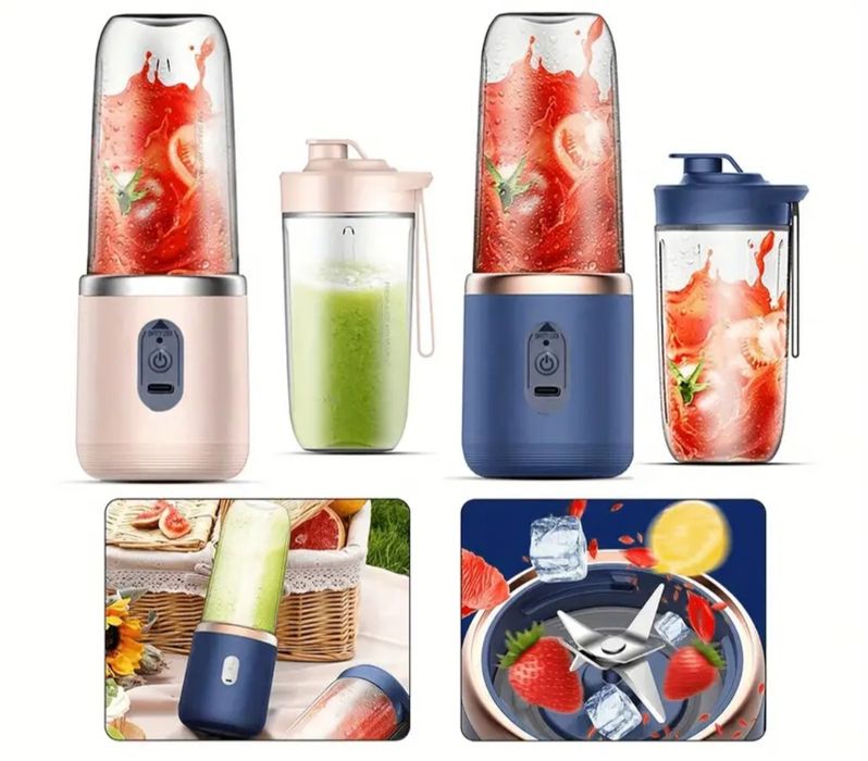 НЕРАЗОПАКОВАН безкабелен електрически блендер