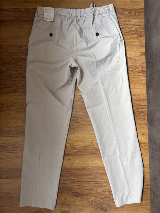 Chino Mango noi slim fit gri / 40