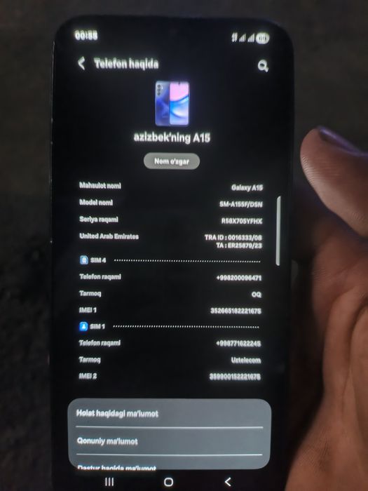 Samsung Galaxy A15