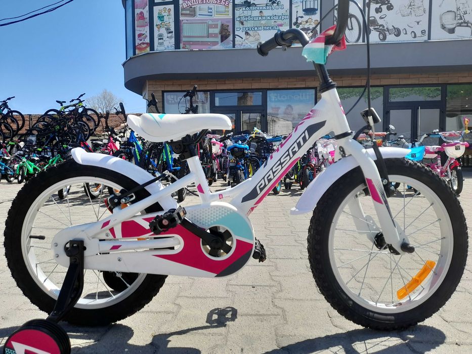 PASSATI Велосипед 16" ALEX бял