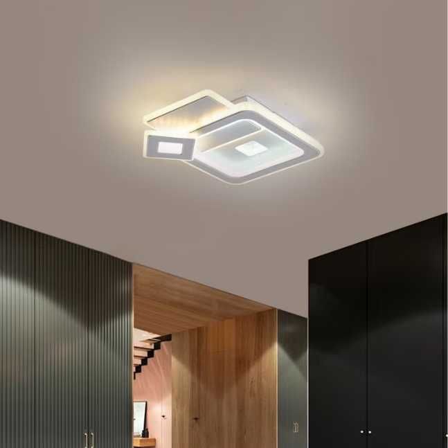 RFAN LED 100W лампа за стена абажур модел 9130-300 3 вида светлина Бял