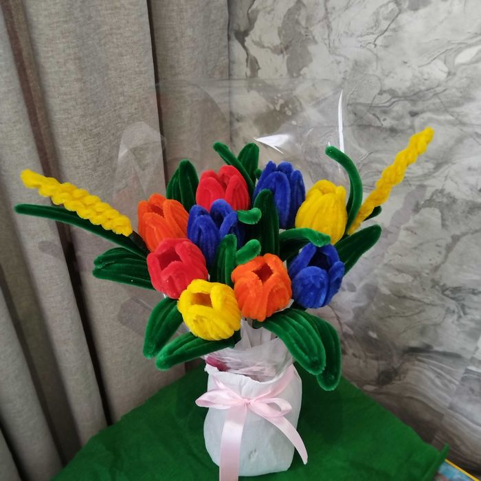 Цветы ручной работы