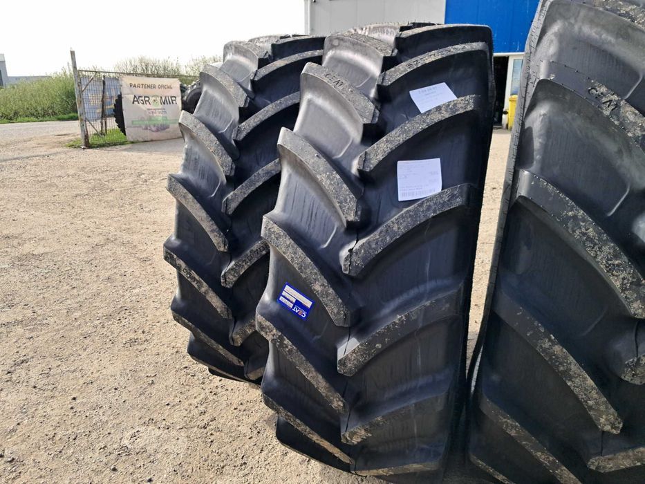 Anvelope noi 520/70R34 CEAT RADIALE cauciucuri tractor spate John Deere New Holland Case IH Fendt Massey Ferguson Deutz-Fahr Claas Kubota Valtra Steyr