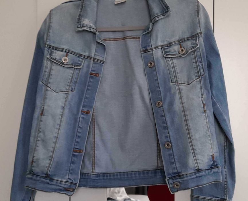 Детско дънково яке ZARA за ръст 158