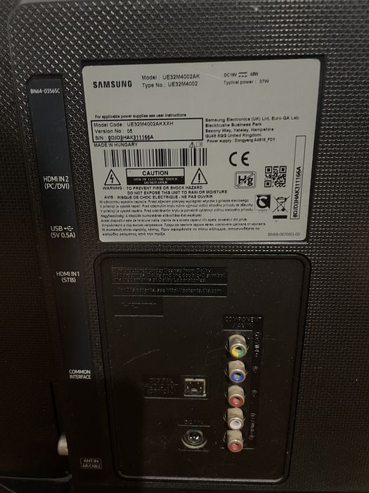 Televizor Samsung 81cm UE32M4002AK pentru piese
