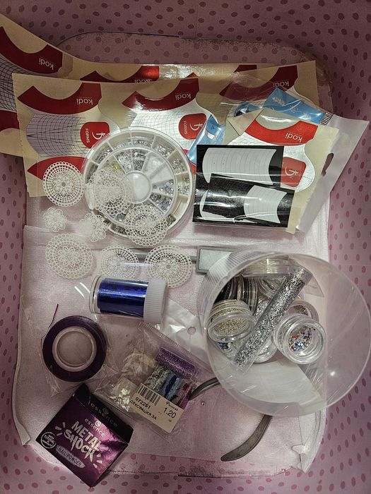 Ув / лед лампа за маникюр + аксесоари