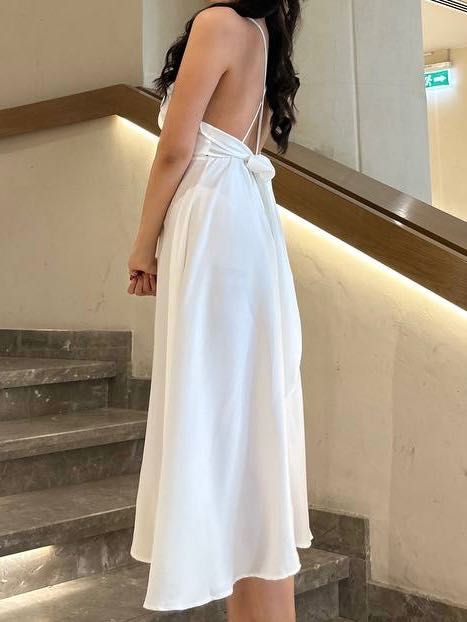 Белое платье Gaissina