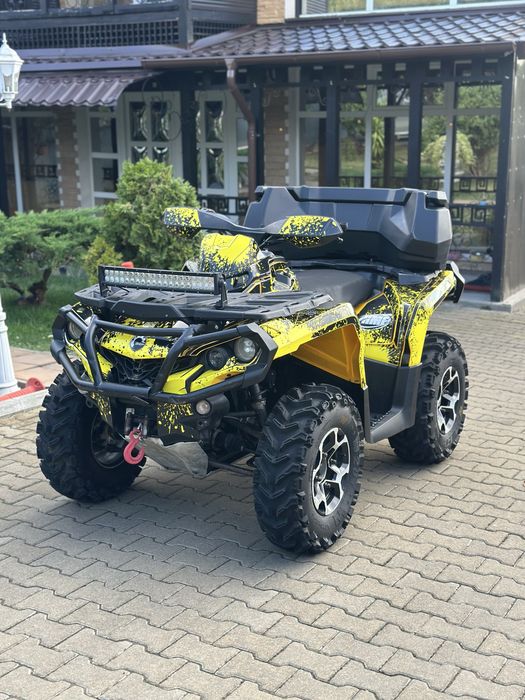 Can-am Outlander 1000 XT inmatriculat nr negre ( nu cf polaris segway )