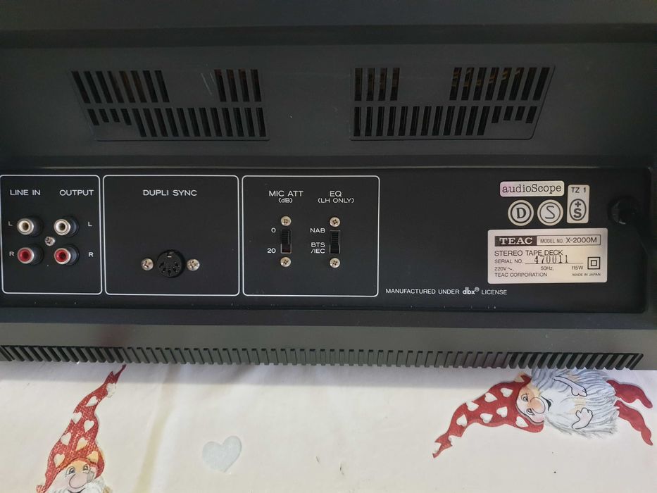 Magnetofon TEAC X 2000M