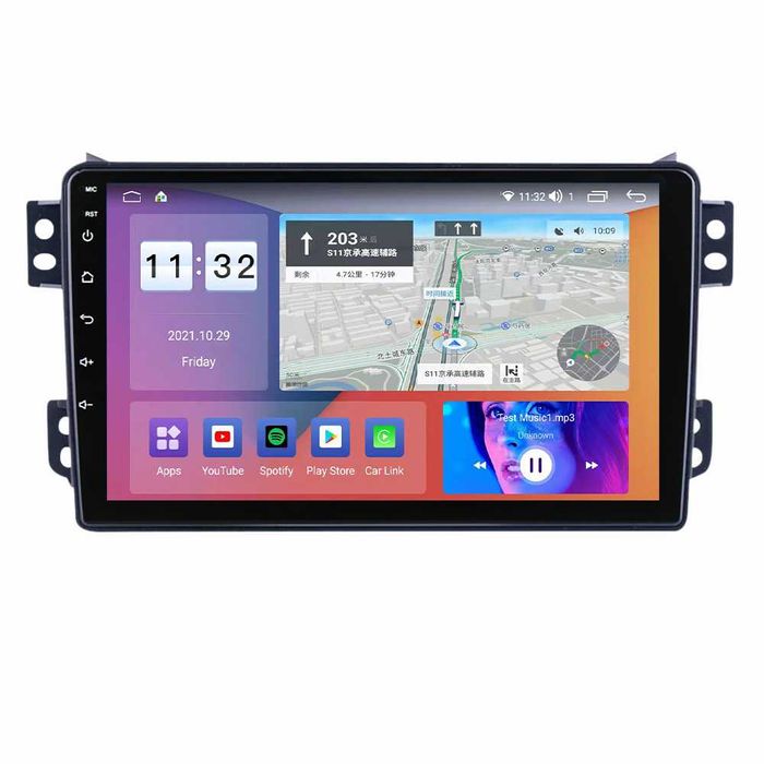 Navigatie Suzuki Splash Ritz 2007-2014, 4GB RAM/64GB ROM, Android 14