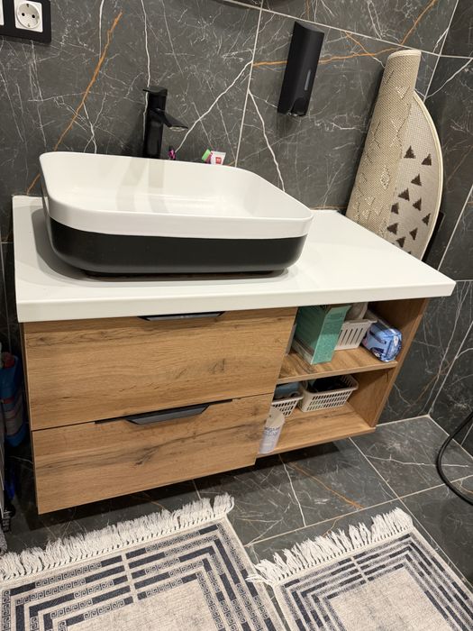 Раковина Тумба краны