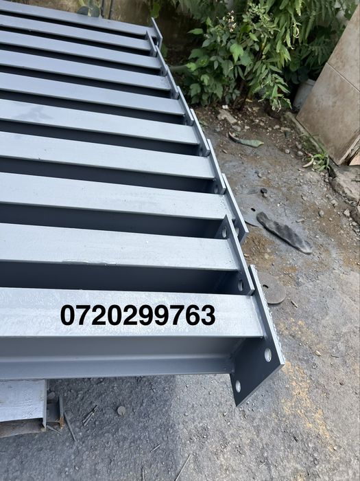 Vând structura metalică din stoc 200 Mp  10Mx20Mx4M confecționat din IPE 160