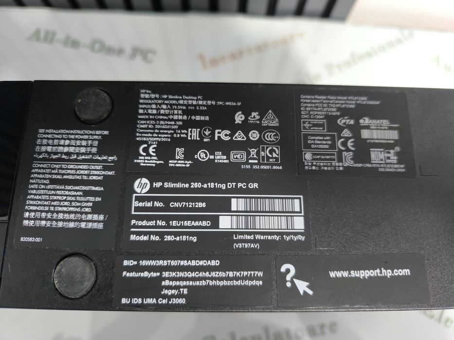 Calculator Desktop HP Intel Inside