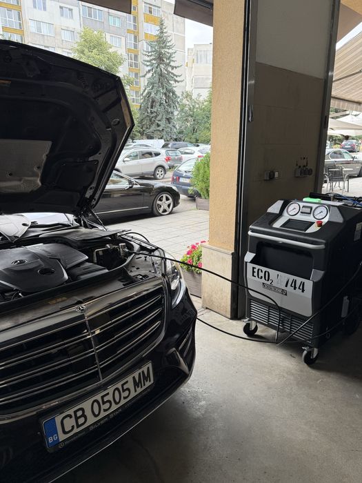 Зареждане с газ R744 мерцедес,ауди,фолксваген