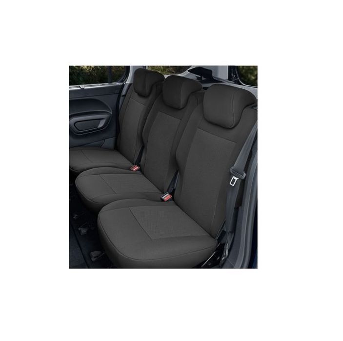 Set huse scaune auto Kegel Tailor Made pentru Peugeot Rifter, Partner Van dupa 2019, Citroen Berlingo 3 dupa 2019, Opel Combo E dupa 2019, Toyota Proace City, fata + spate, 3 scaune spate individuale