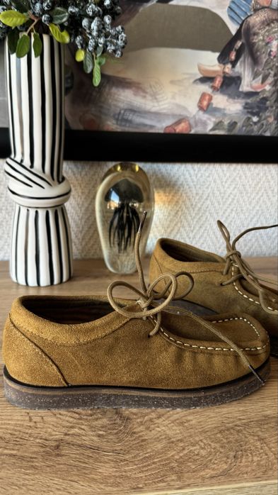 Детски кожени мокасини Zara номер 31