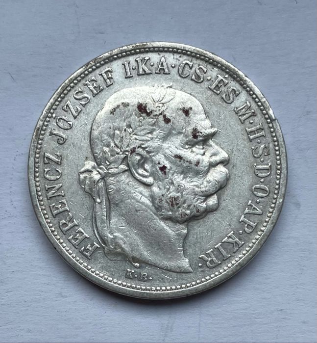 5 Koroane 1907 Argint Austro-Ungaria