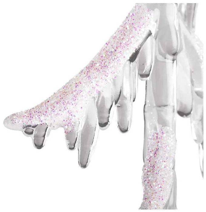 Настольная декоративная светодиодная ёлочка (25 см, белая)