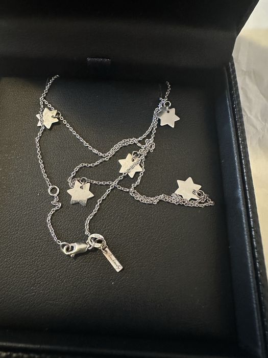 Lantisor 5 Stelute Aur Alb