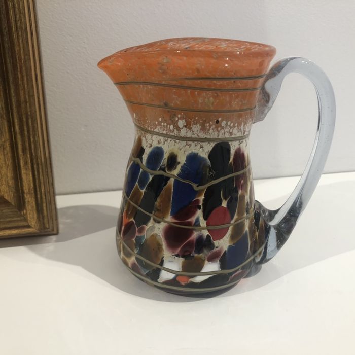 Canceu sticla suflata la teava