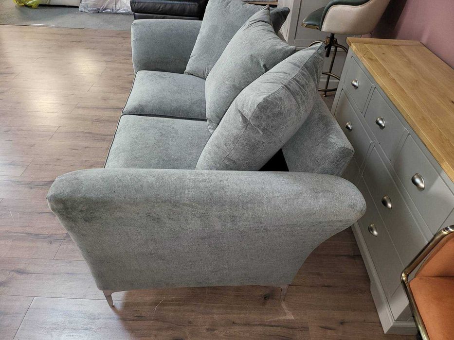 Сив диван от плат двойка Dury