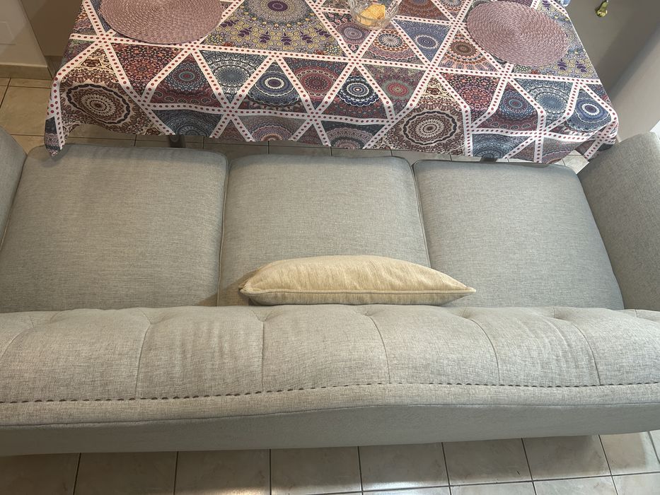 Set canapea si tabureti Mobexpert