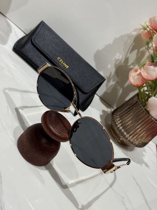 Ochelari de soare premium aurii