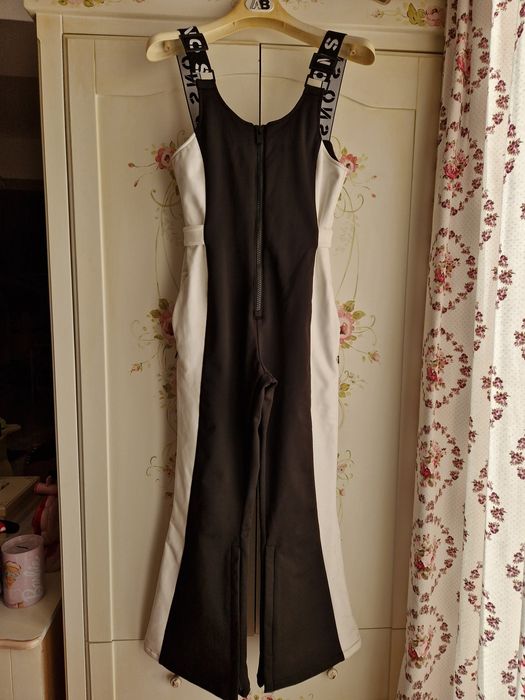 Pantaloni ski cu bretele S