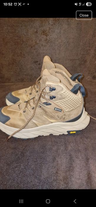 Ghete Hoka Anacapa Mid Gtx maro-negru 41-41.5 noi