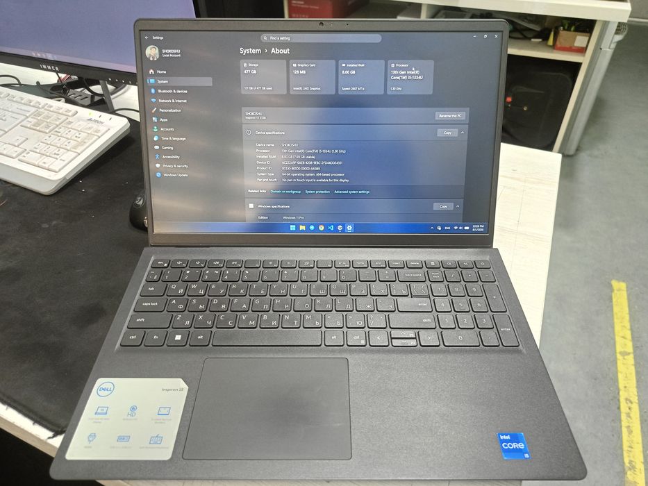 DELL yangi 2 oy ishlatilgan tamom