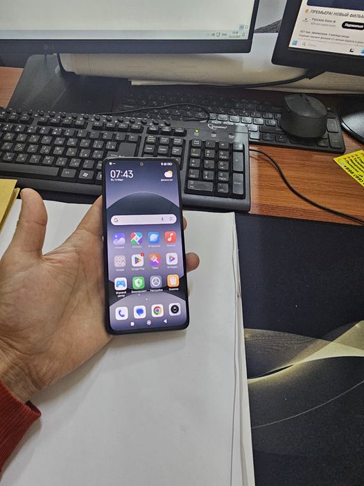 Redmi note 14  8+4/128gb(2025)ideal iwlawi zur aybi yuq tozza telefon