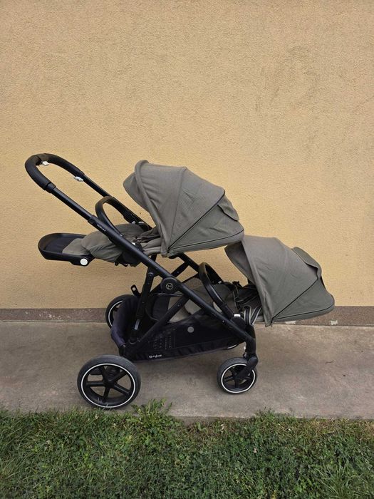 Carucior Cybex Gazelle S cu 2 scaune – stare foarte bună