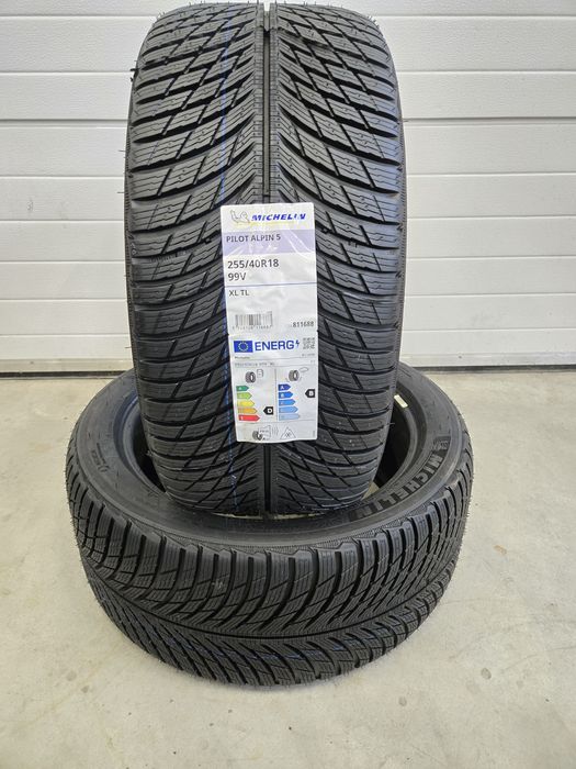 2buc Anvelope iarna 255 40 18 Michelin Pilot Alpin5