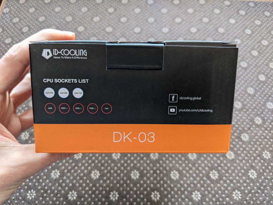 Кулер для процессора ID-COOLING DK-03 вентилятор