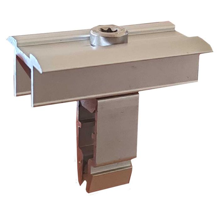 Междинна скоба ar2 с click система за монтаж на соларни панели