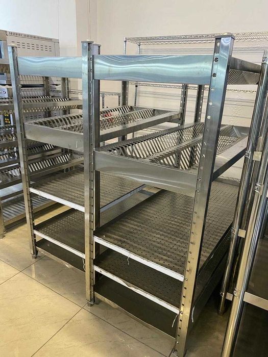 Стеллаж для сушки тарелок и  посуды  из нержавеющей стали