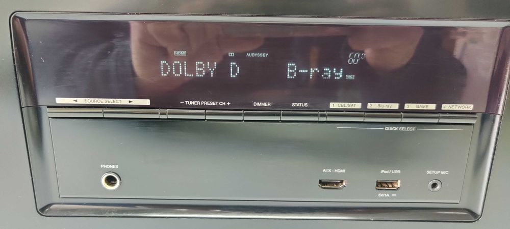 Denon AVR-1713 Amp 5.1 HDMI 3D/ARC AirPlay Rețea USB Network Receiver