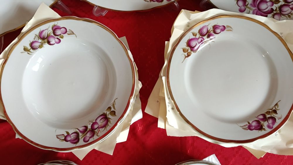 Столовый советский сервиз Коростень