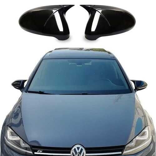 Капаци за огледала Volkswagen Golf 7 Batman Style черен гланц комплект