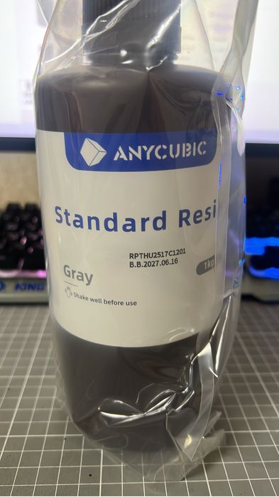 Смола anycubic для 3д принтера standart resin