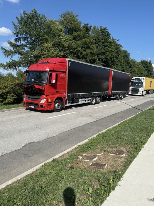 Vand Tandem Mercedes Actros 2543