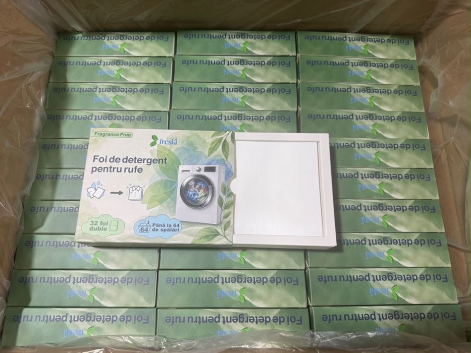 2 cutii Foi de detergent - 128 spalari